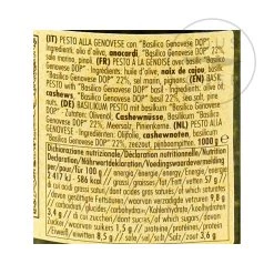 La Favorita Pesto Con Ingredienti Del Basilico Genovese DOP -Negozio al dettaglio stagionatura FA0002 LaFavoritaPestoWithGenoveseBasilDOP 1kg 1