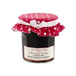 Christine Ferber Alsace Black Ribes & Violet Jam 220g