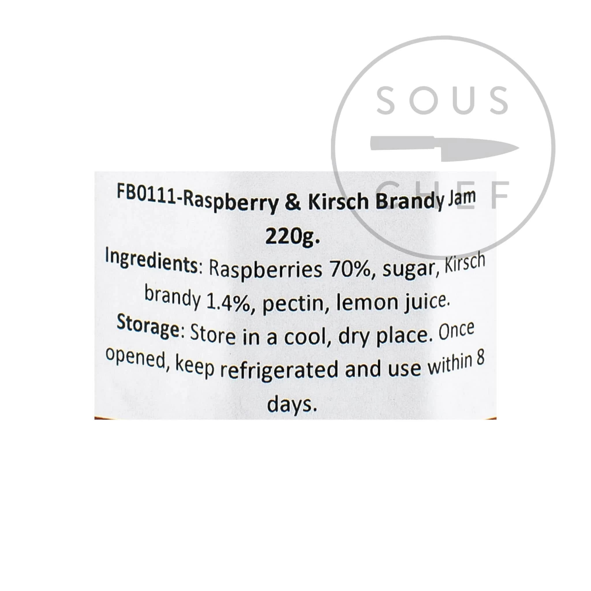 Ingredienti Christine Ferber Lampone Da Alsazia E Kirsch Brandy Jam 220g 4 Ingredienti Christine Ferber Lampone Da Alsazia E Kirsch Brandy Jam 220g - immagine 2