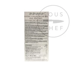 The Fine Cheese Co Il Formaggio Fine Co Ingredienti Olio Extra Vergine Di Oliva & Mare Salt Crackers 125g -Negozio al dettaglio stagionatura FC0044 ExtraVirginOliveOil SeaSaltCrackers125g nutrition