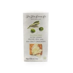 The Fine Cheese Co Il Formaggio Fine Co Ingredienti Olio Extra Vergine Di Oliva Senza Glutine & Mare Salt Crackers 100g