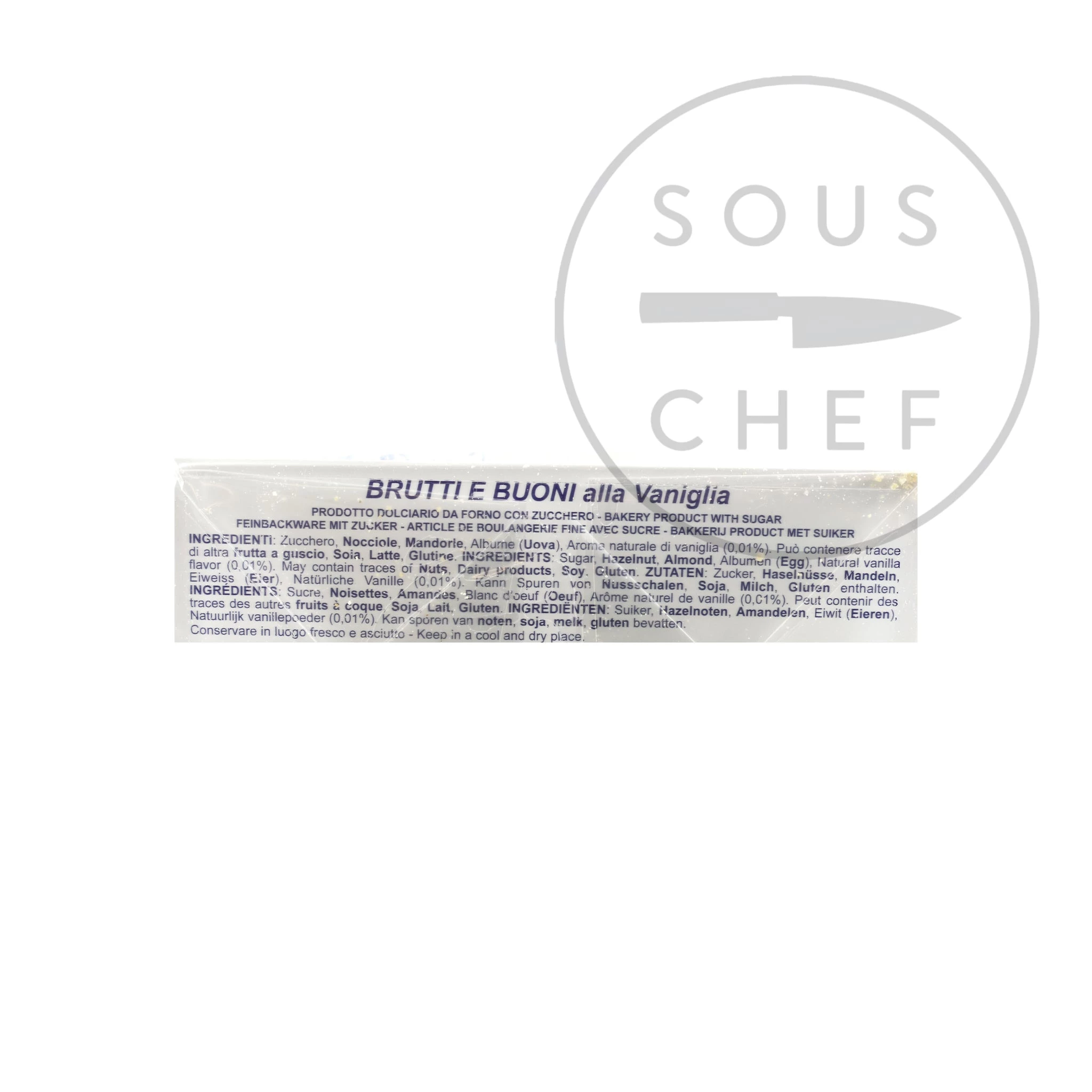 Veniani Meringhe Alla Vaniglia Con Mandorle Tostate E Nocciole 100g Ingredienti 4 Veniani Meringhe Alla Vaniglia Con Mandorle Tostate E Nocciole 100g Ingredienti - immagine 2