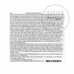 Francois Doucet Sublime Selezione Pasticceria Stagno 260g Ingredienti 7 Francois Doucet Sublime Selezione Pasticceria Stagno 260g Ingredienti -Negozio al dettaglio stagionatura FD0044 FrancoisDoucetSublimeConfectionerySelectionTin260g BoP
