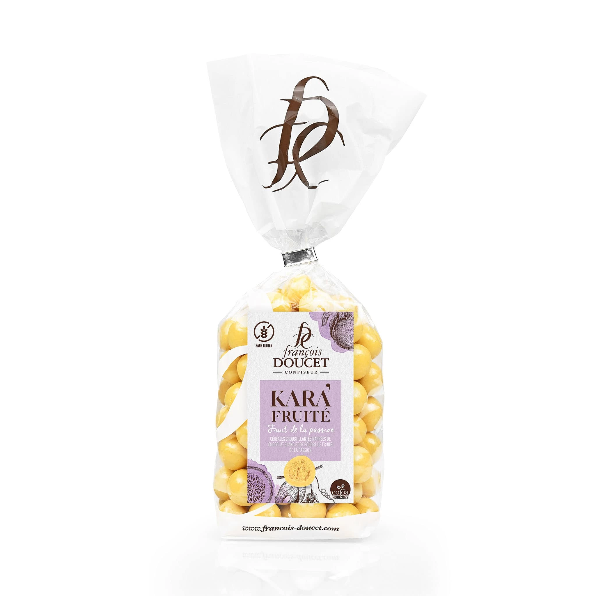 Francois Doucet White Choc Passion Fruit Crunch 200g 4 Francois Doucet White Choc Passion Fruit Crunch 200g - immagine 2