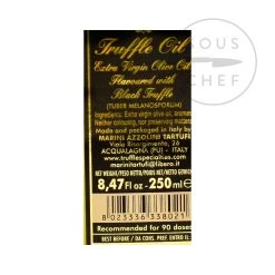 Marini Azzolini Ingredienti Olio Di Tartufo Nero 22 Marini Azzolini Ingredienti Olio Di Tartufo Nero -Negozio al dettaglio stagionatura GM0002A BlackTruffleOil 250ml 2