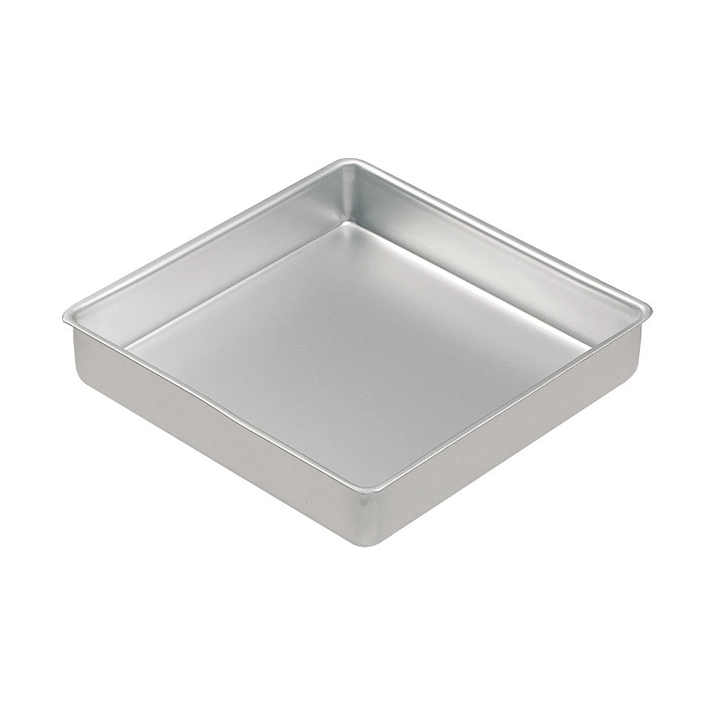 Samuel Groves Sirenetta Argento Anodizzato 8" Piazza Sandwich Pentole Di Latta 3 Samuel Groves Sirenetta Argento Anodizzato 8" Piazza Sandwich Pentole Di Latta