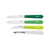 Opinel Kitchen Essentials 4 Knife Set - Verde