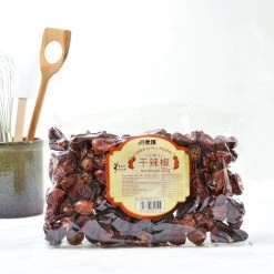 Sichuan Gao Fu Ji Food Co Ingredienti Sichuan Fronte Paradiso Chillies 200g -Negozio al dettaglio stagionatura ID0003 SichuanFacingHeavenChillies 2