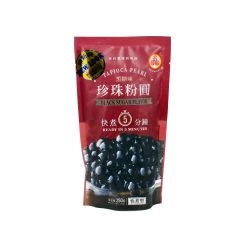 WuFuYuan Quick Cook Black Tapioca Pearls 250g