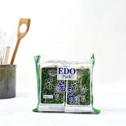 EDO Seaweed & Squid Inchiostro Condito Seaweed Snack Pack 20g -Negozio al dettaglio stagionatura ID0137 SeasonedSeaweedSnackPack 2