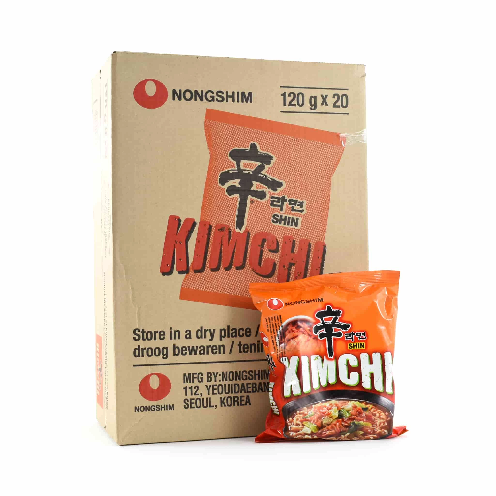 Ingredienti Nongshim Kimchi Ramyun Noodles X 20 Confezioni 3 Ingredienti Nongshim Kimchi Ramyun Noodles X 20 Confezioni