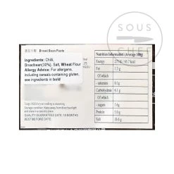 FSG Ingredienti Sichuan Pixian Chilli Bean Paste - No MSG -Negozio al dettaglio stagionatura ID1084A SichuanPixianChilliBeanPaste NoMSG 300g 1