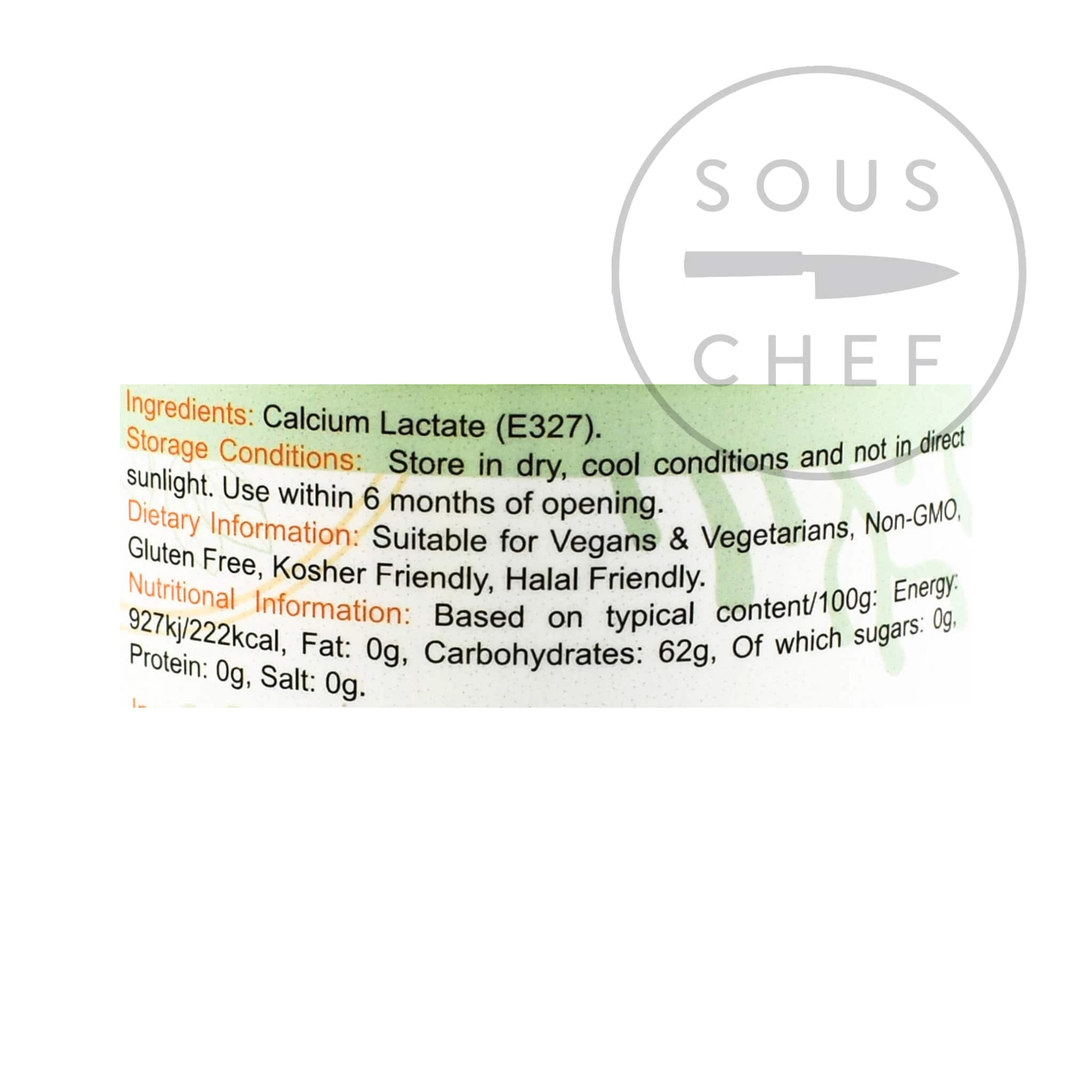 Special Ingredients Ingredienti Speciali Calcio Lattato 100g 4 Special Ingredients Ingredienti Speciali Calcio Lattato 100g - immagine 2