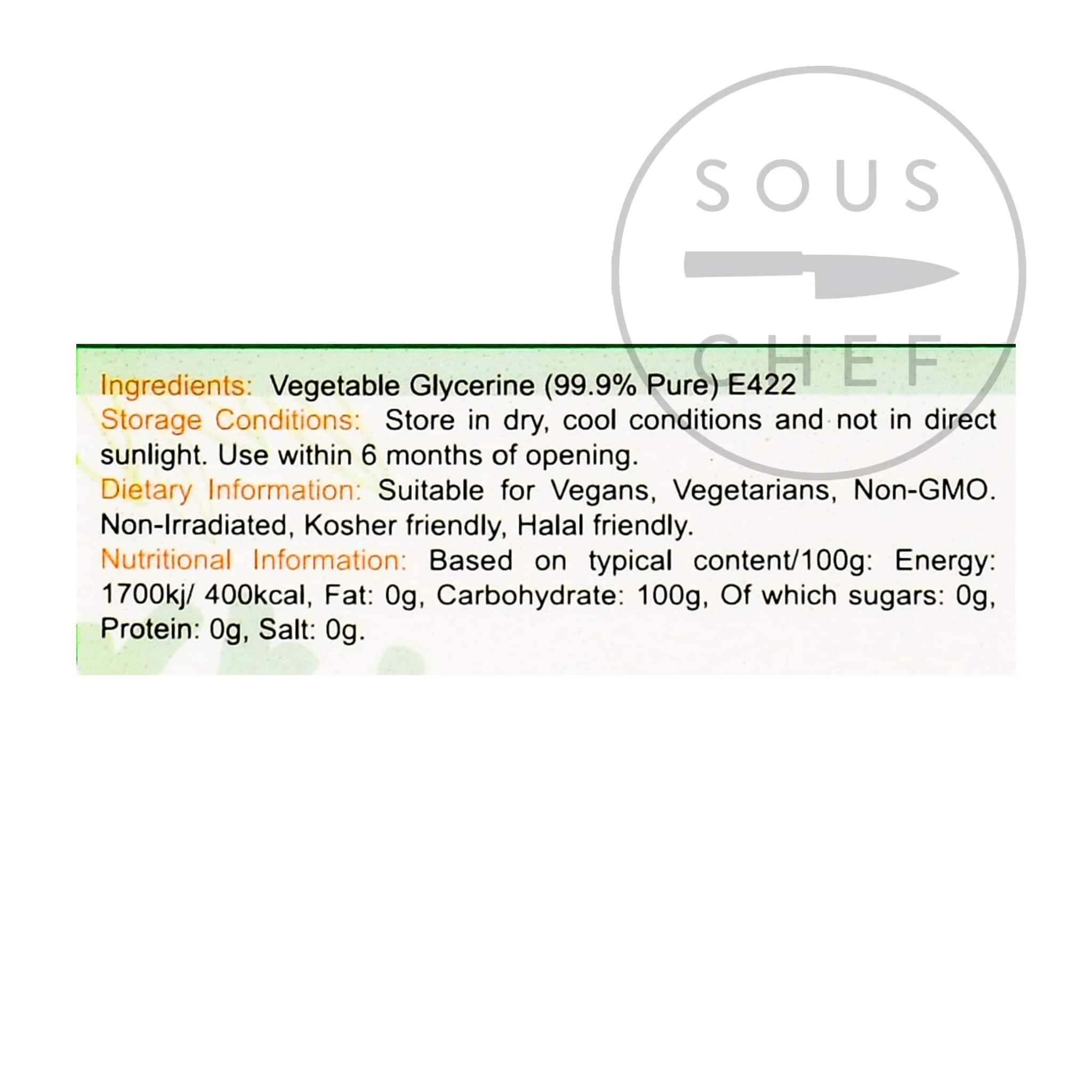 Special Ingredients Ingredienti Speciali Ingredienti Glicerina Vegetale 1 Litro 4 Special Ingredients Ingredienti Speciali Ingredienti Glicerina Vegetale 1 Litro - immagine 2