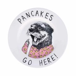 Pancakes Jimbob Art Vai Qui! Piatto Laterale 20 Centimetri Da Tavola