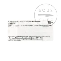 Kanesu Seimen Ingredienti Noodles Soba Rosa Con Estratto Di Prugne 200g -Negozio al dettaglio stagionatura JC0029 PinkSobaNoodlesWithPlumExtract200g BoP