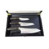 Suncraft Pentole Seki 3 Layer Coltello Trio Con Scatola Regalo Di Legno -Negozio al dettaglio stagionatura JK0038 Seki3LayerKnifeTriowithWoodenGiftBox