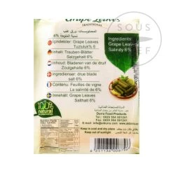 Durra Vine Lascia 310g Ingredienti 8 Durra Vine Lascia 310g Ingredienti -Negozio al dettaglio stagionatura JN0012 VineLeaves 2