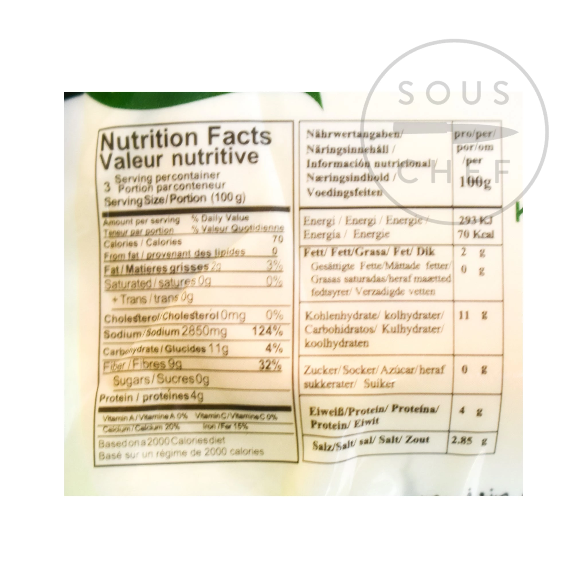 Durra Vine Lascia 310g Ingredienti 4 Durra Vine Lascia 310g Ingredienti - immagine 2