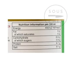 Ingredienti Kikkoman Meno Salsa Di Soia 1l -Negozio al dettaglio stagionatura JP0092 KikkomanLessSaltSoySauce1l 1