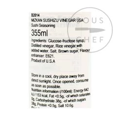 Sushi Su Ingredienti Mizkan Sushi Condimento -Negozio al dettaglio stagionatura JP0161 MizkanSushiSeasoning355ml BoP