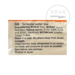 Ohmai Tempura Batter Mix 700g Ingredienti -Negozio al dettaglio stagionatura JP0162 TempuraBatterMix 1