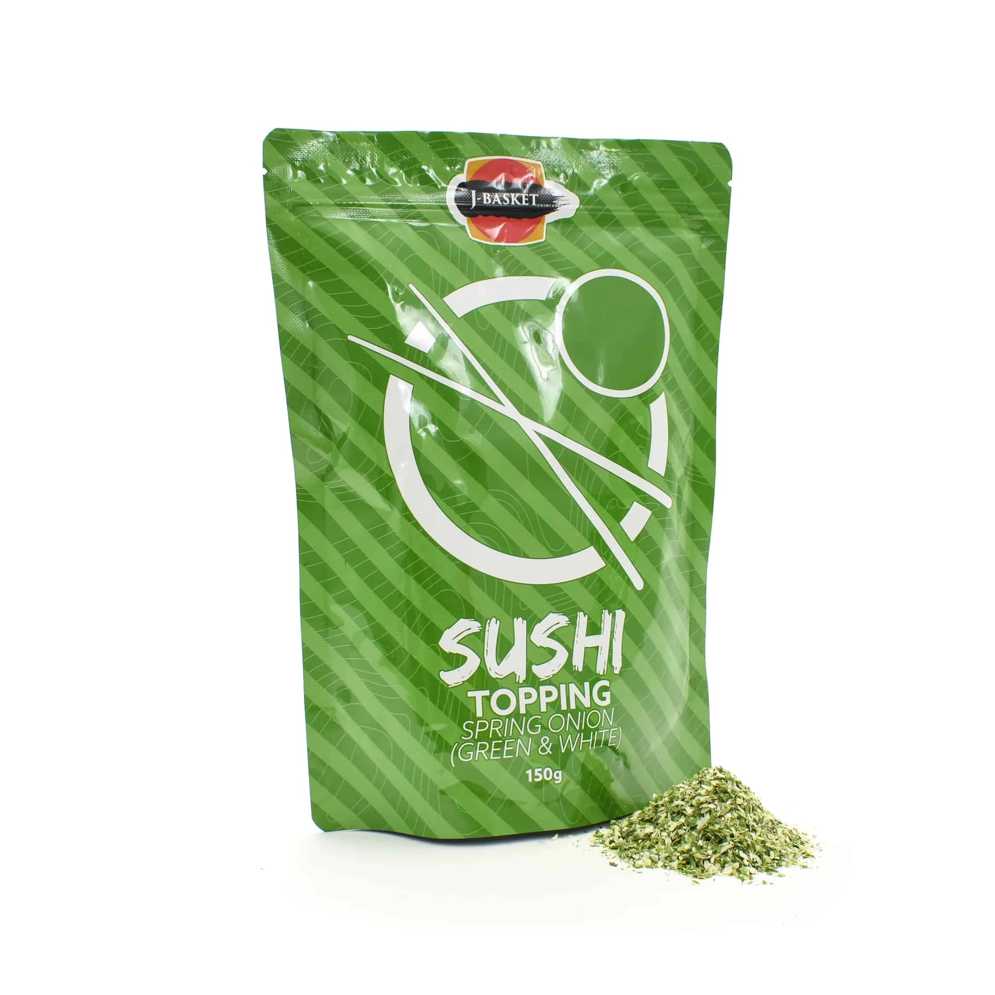 J-Basket Sushi Topping Verde & Bianco - Primavera Cipolla 150g Ingredienti 4 J-Basket Sushi Topping Verde & Bianco - Primavera Cipolla 150g Ingredienti - immagine 2