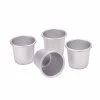 Kitchencraft Set Pentole Da Cucina Di 4 Stampi Dariol Anodizzati 6.5cm
