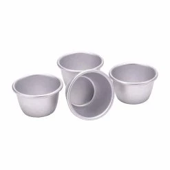 Kitchencraft Set Di Pentole Da Cucina Di 4 Stampi Per Budino Anodizzati