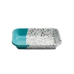 Kapka Colore Pop Smalto Arrostire E Servire Pentole Turchese Piatto -Negozio al dettaglio stagionatura KP0034 Colour Pop Enamel Roasting and Serving Dish Turquoise