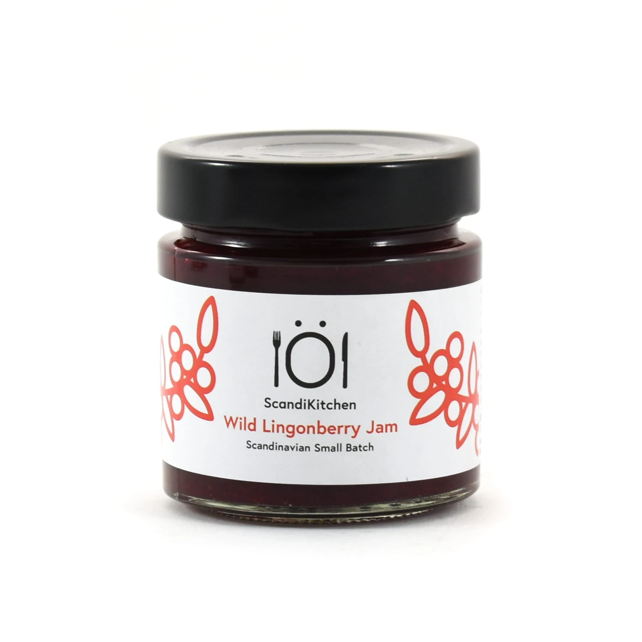 ScandiKitchen Wild Lingonberry Jam 200g Ingredienti 3 ScandiKitchen Wild Lingonberry Jam 200g Ingredienti
