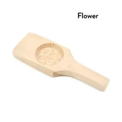 China Import Cina Importazione Di Legno Kueh Muffa -Negozio al dettaglio stagionatura LO0020A Flower