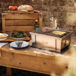 ProQ Barbecues And Smokers Ltd ProQ Barbecue E Fumatori Ltd ProQ Flatdog Foldable & Portable BBQ -Negozio al dettaglio stagionatura MB0074 ProQFlatdogFoldable PortableBBQ LS2