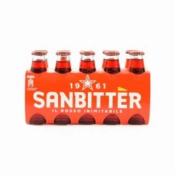Ingredienti Sanbitter Rosso - 10 Bottiglie