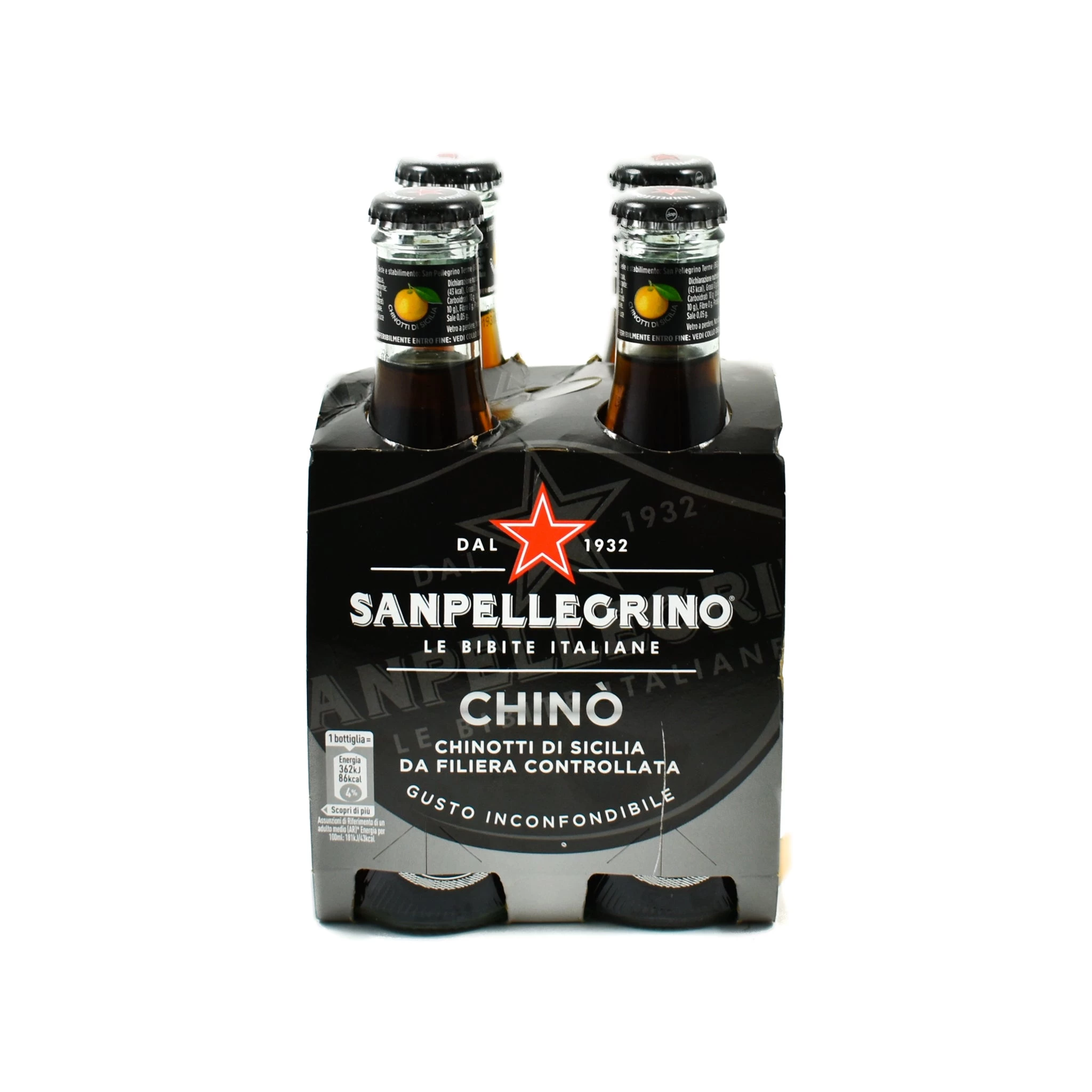Sanpellegrino Chino - 20cl X 4 Ingredienti 3 Sanpellegrino Chino - 20cl X 4 Ingredienti