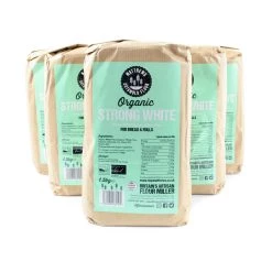 Matthews Cotswold Flour Matthews Cotswold Farina Matthews Cotswold Organico Forte Farina Bianca 5x1.5kg Ingredienti