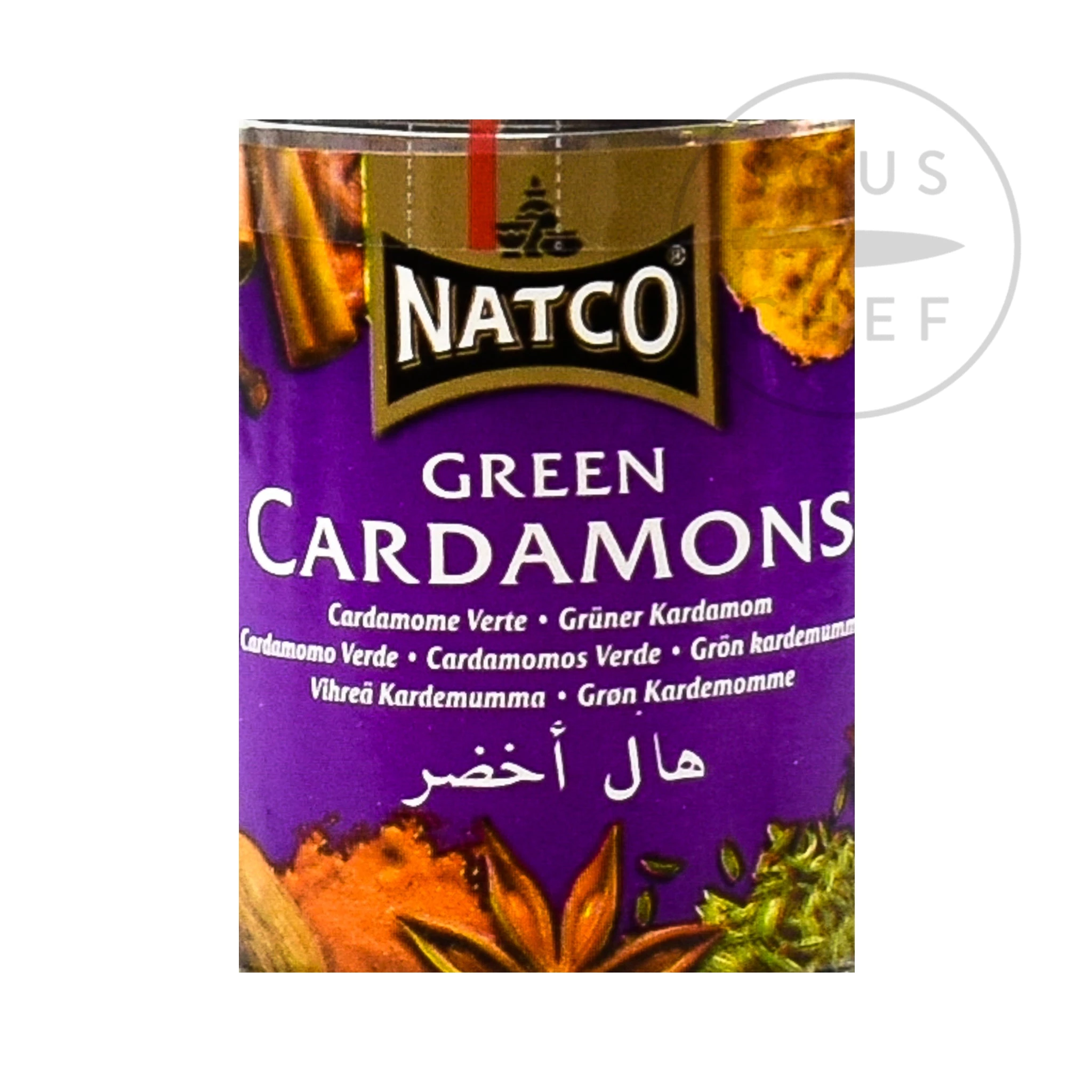Natco Green Cardamom 50g Ingredienti 4 Natco Green Cardamom 50g Ingredienti - immagine 2