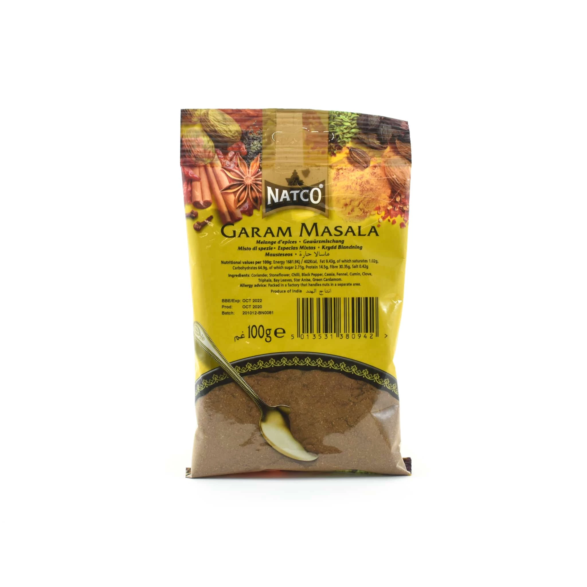 Ingredienti Natco Ground Garam Masala 6 Ingredienti Natco Ground Garam Masala - immagine 4