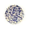 Puglia Handmade Puglia Posate Puglia Blue Splatter Piatto Laterale 19cm -Negozio al dettaglio stagionatura NC0011 PugliBlueSplatterSidePlate19cm Overhead