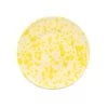 Puglia Handmade Puglia Fatto A Mano Puglia Giallo Splatter Piatto Laterale 19cm