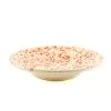 Puglia Handmade Puglia Posate Puglia Orange Splatter Pasta Bowl 29cm -Negozio al dettaglio stagionatura NC0059 PugliaOrangeSplatterPastaBowl29cm var