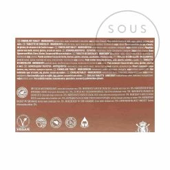 Ingredienti Neuhaus "Carré Origin" Cioccolato Fondente (Vegan) 200g -Negozio al dettaglio stagionatura NE0008 Neuhaus CarreOrigin DarkChocolate Vegan 200g ingredient