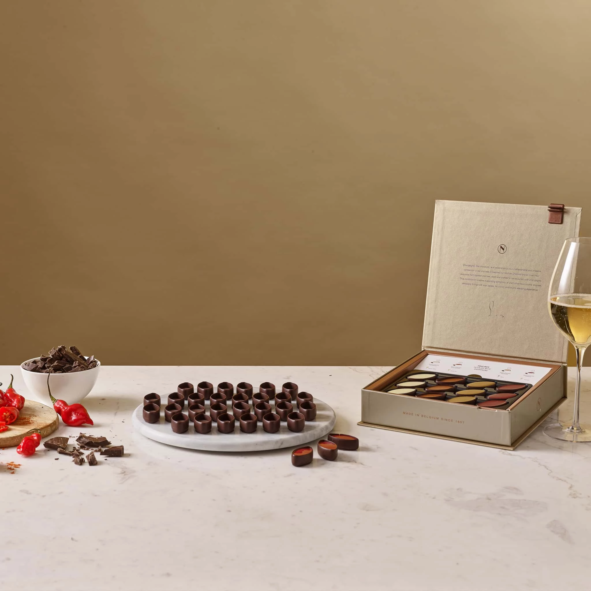 Ingredienti Neuhaus Pralines Champagne Selezione Abbinata - 24 Pezzi 6 Ingredienti Neuhaus Pralines Champagne Selezione Abbinata - 24 Pezzi - immagine 4