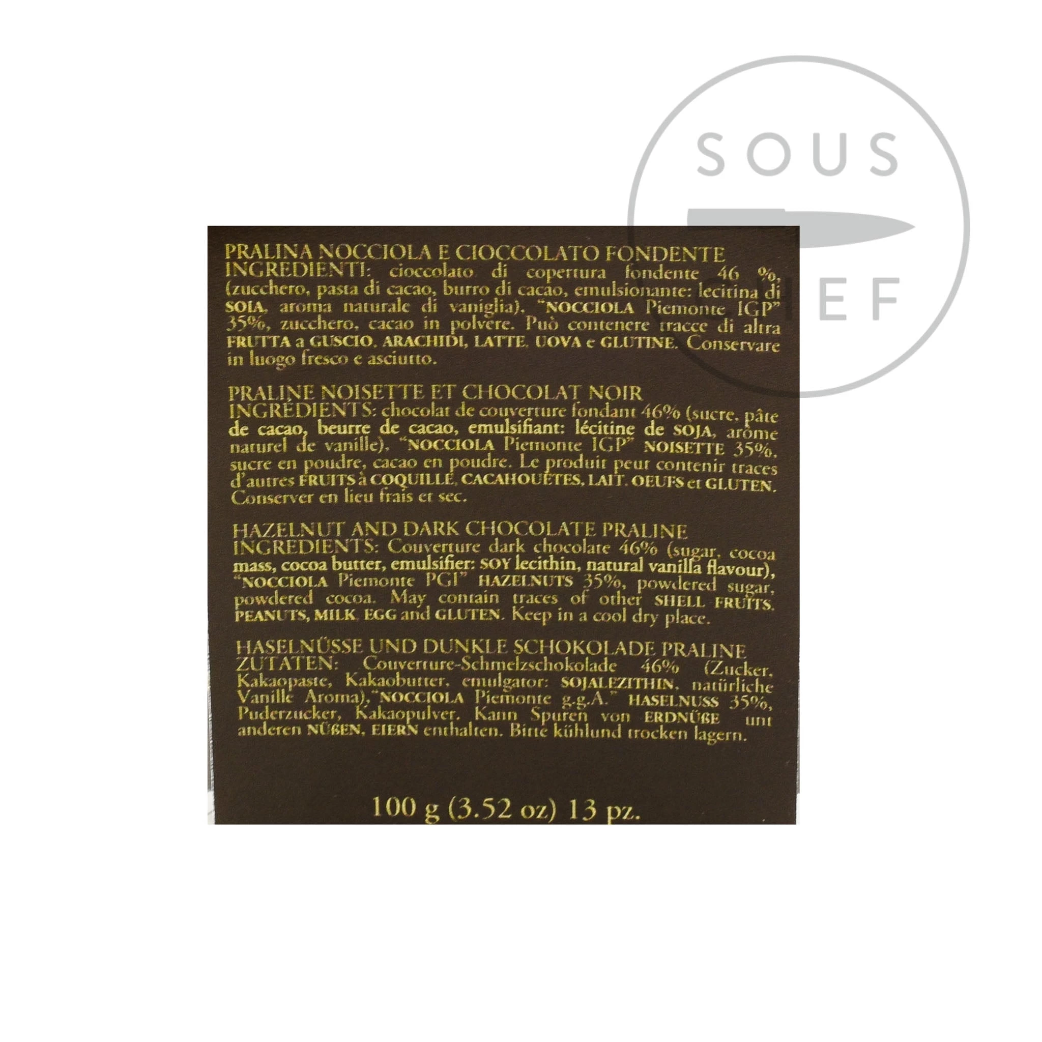 Ingredienti Pariani Nocciola E Praline Di Cioccolato Fondente 5 Ingredienti Pariani Nocciola E Praline Di Cioccolato Fondente - immagine 3