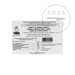 Limone Candito Pariani In Piccoli Cubetti 1kg 7 Limone Candito Pariani In Piccoli Cubetti 1kg -Negozio al dettaglio stagionatura PA0169 ParianiCandiedLemonInSmallCubes1kg BoP