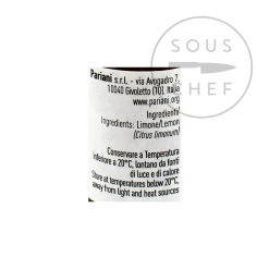 Pariani Natural Limone Aromatizzazione 15ml Ingredienti -Negozio al dettaglio stagionatura PA0193 ParianiNaturalLemonFlavouring15ml BoP