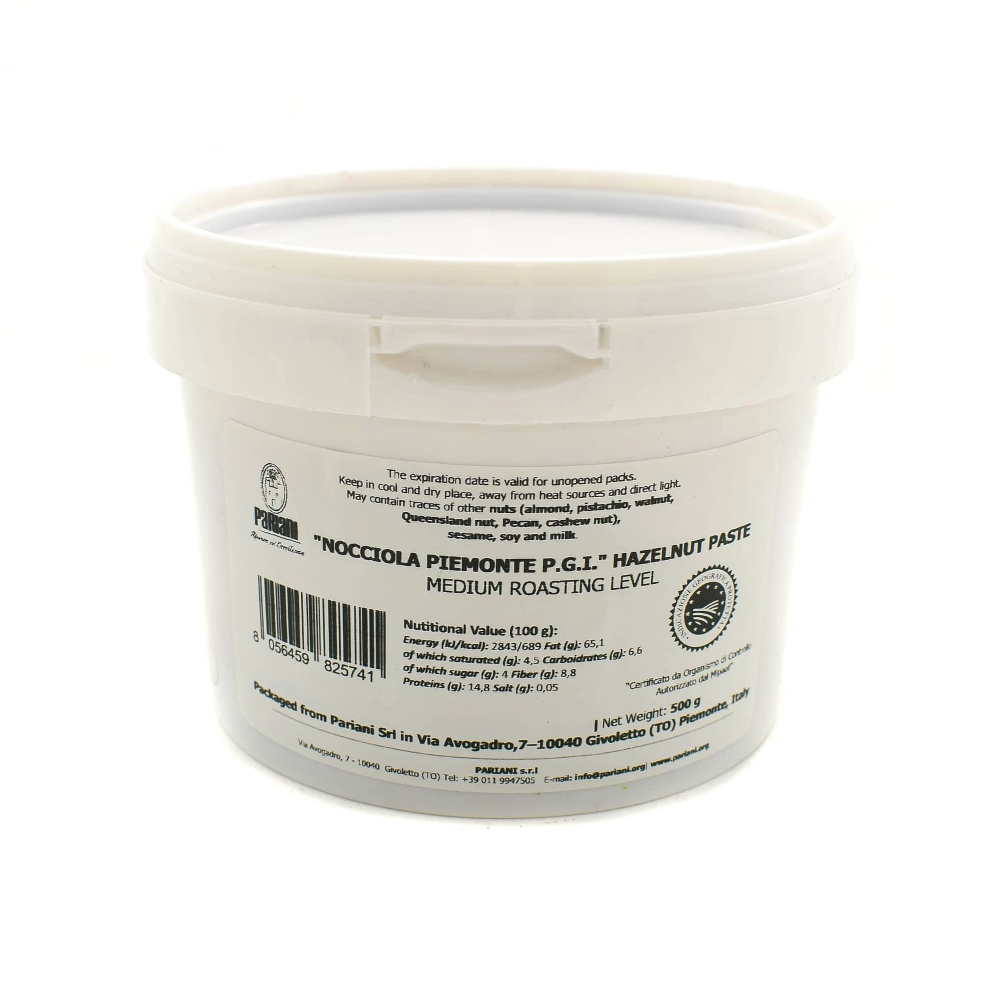 Pariani "Nocciola Piemonte IGP" Pasta Nocciola 500g 3 Pariani "Nocciola Piemonte IGP" Pasta Nocciola 500g