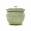 Sauerkraut Pots Vasetti Di Crauti Sauer Fatti A Mano Stoneware Fermentazione Crock In Blu 2 Litre Cookware