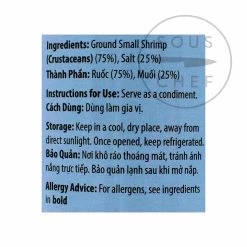 Longdan Ingredienti Vietnamita Shrimp Pasta 11 Longdan Ingredienti Vietnamita Shrimp Pasta -Negozio al dettaglio stagionatura SE0031B VietnameseShrimpPaste430g BoP