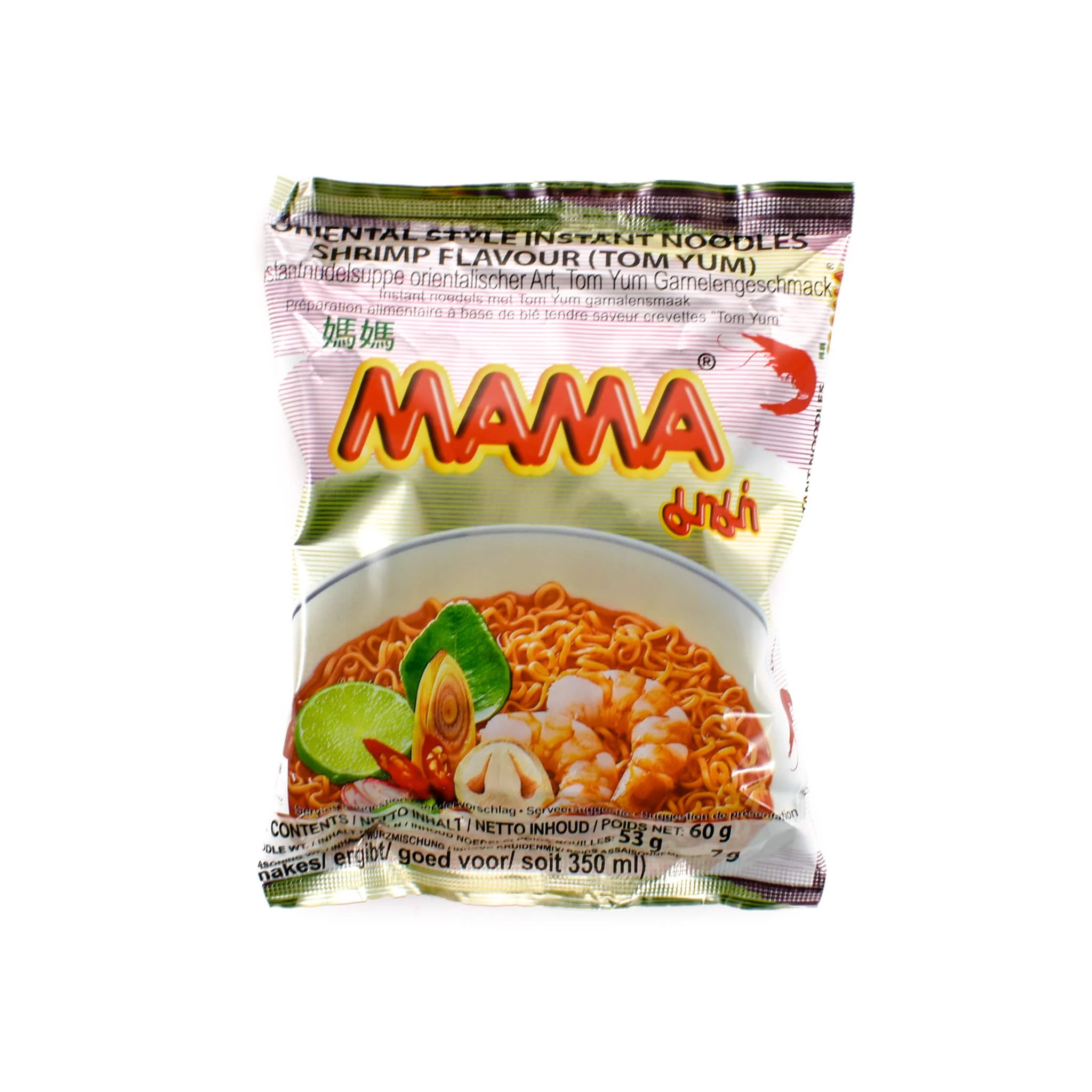Mama Scatola Di Mamma Instant Shrimp Noodle Tom Yum 60g X 30 Ingredienti 4 Mama Scatola Di Mamma Instant Shrimp Noodle Tom Yum 60g X 30 Ingredienti - immagine 2